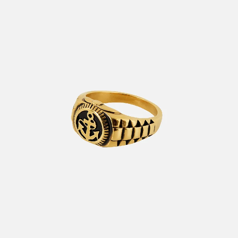 "ANCRE" RING - GOLD