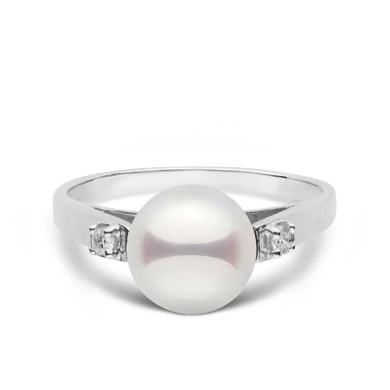 Promise Collection Akoya Pearl Ring