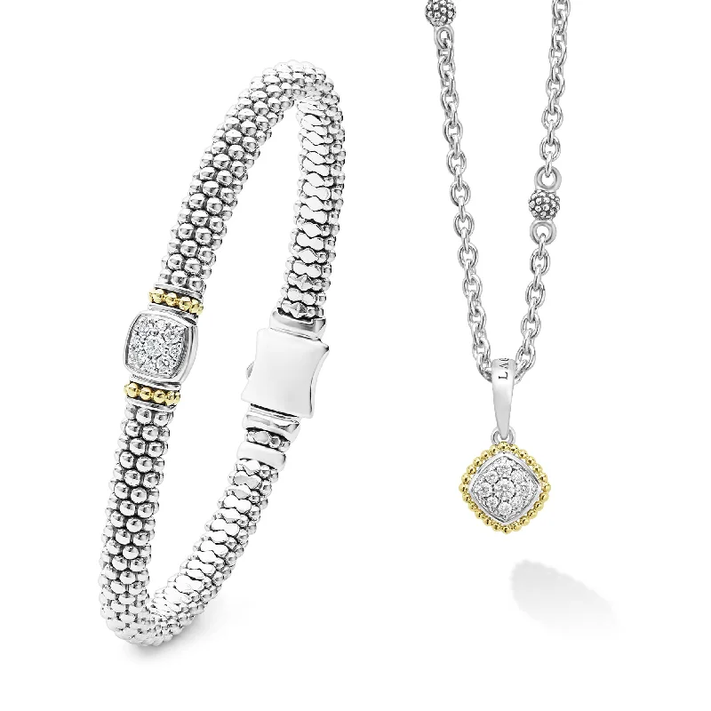 Rittenhouse Two-Tone Diamond Gift Set