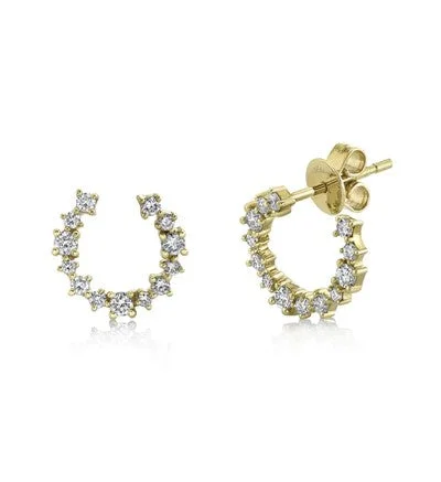 0.51CT DIAMOND EARRING