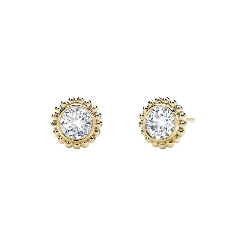 Diamond Tribute Collection Beaded Studs