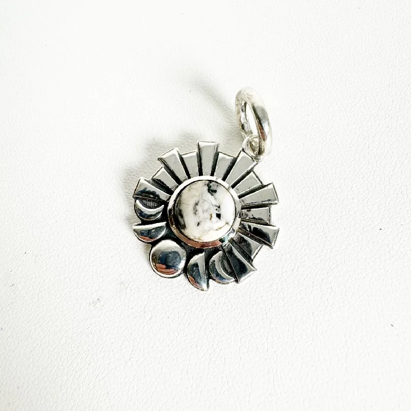 Circle of Life Charm - White Buffalo