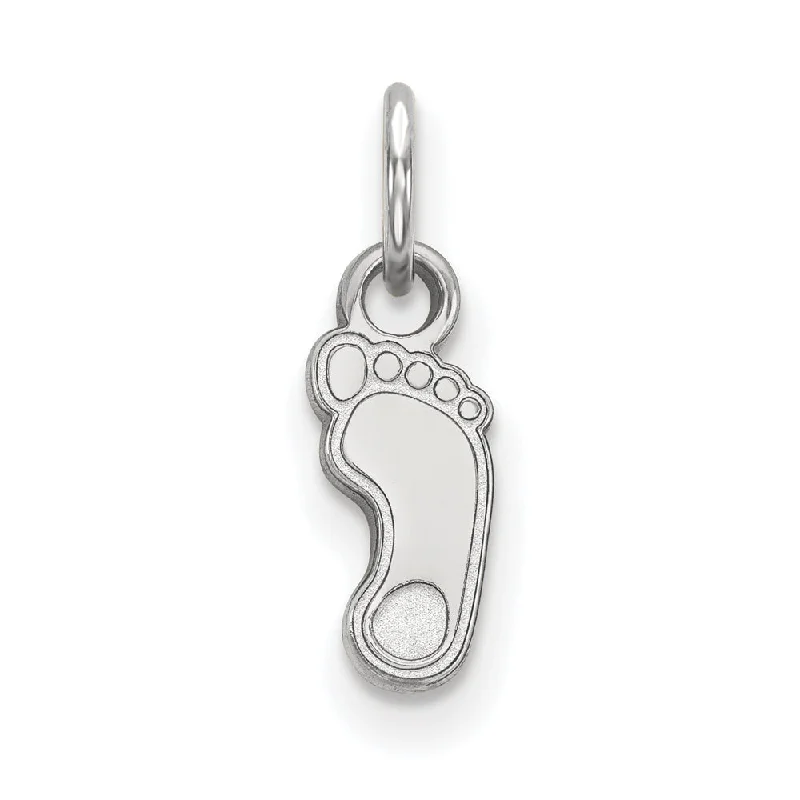 10k White Gold North Carolina XS (Tiny) Charm or Pendant