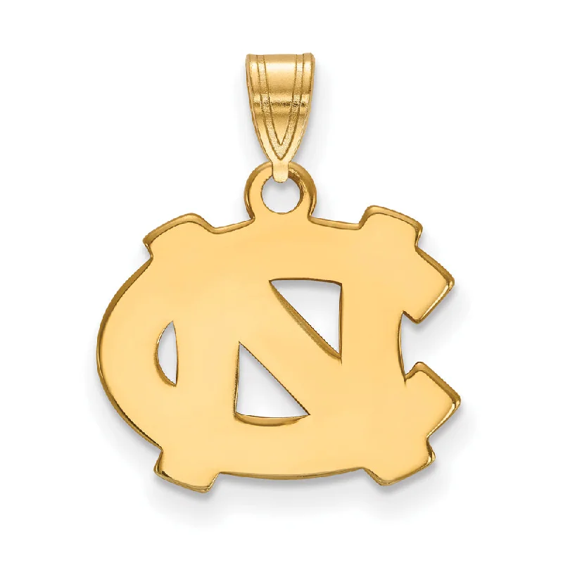 10k Yellow Gold North Carolina Small 'NC' Pendant