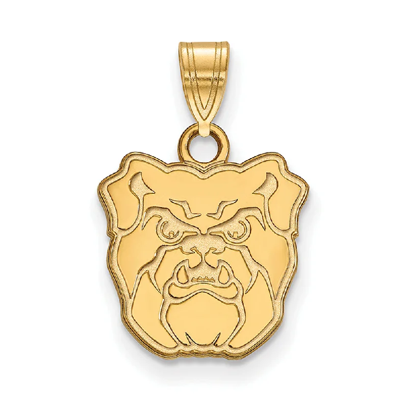 14k Gold Plated Silver Butler U Small Mascot Pendant