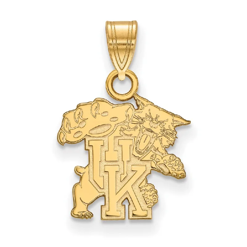 14k Yellow Gold U. of Kentucky Small Pendant