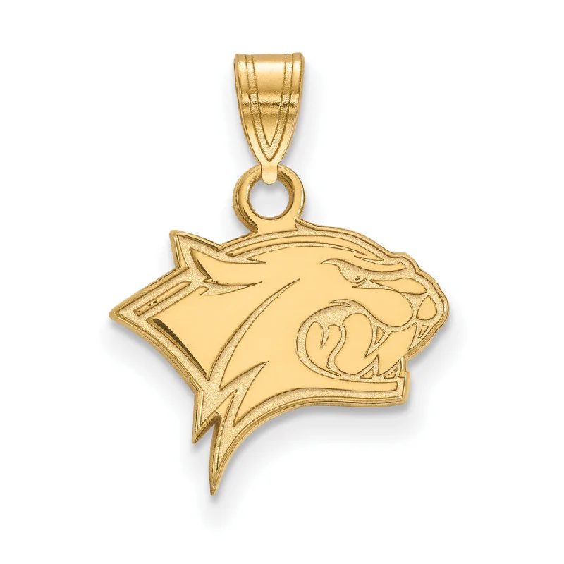 14k Yellow Gold U. of New Hampshire Small Mascot Pendant