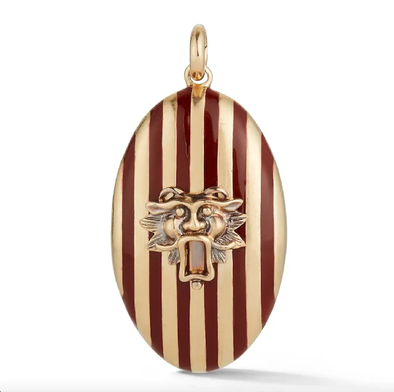 Must-Have Jewelry At Unbelievable Discounts Enamel Guardian Lion Lynn Locket Charm