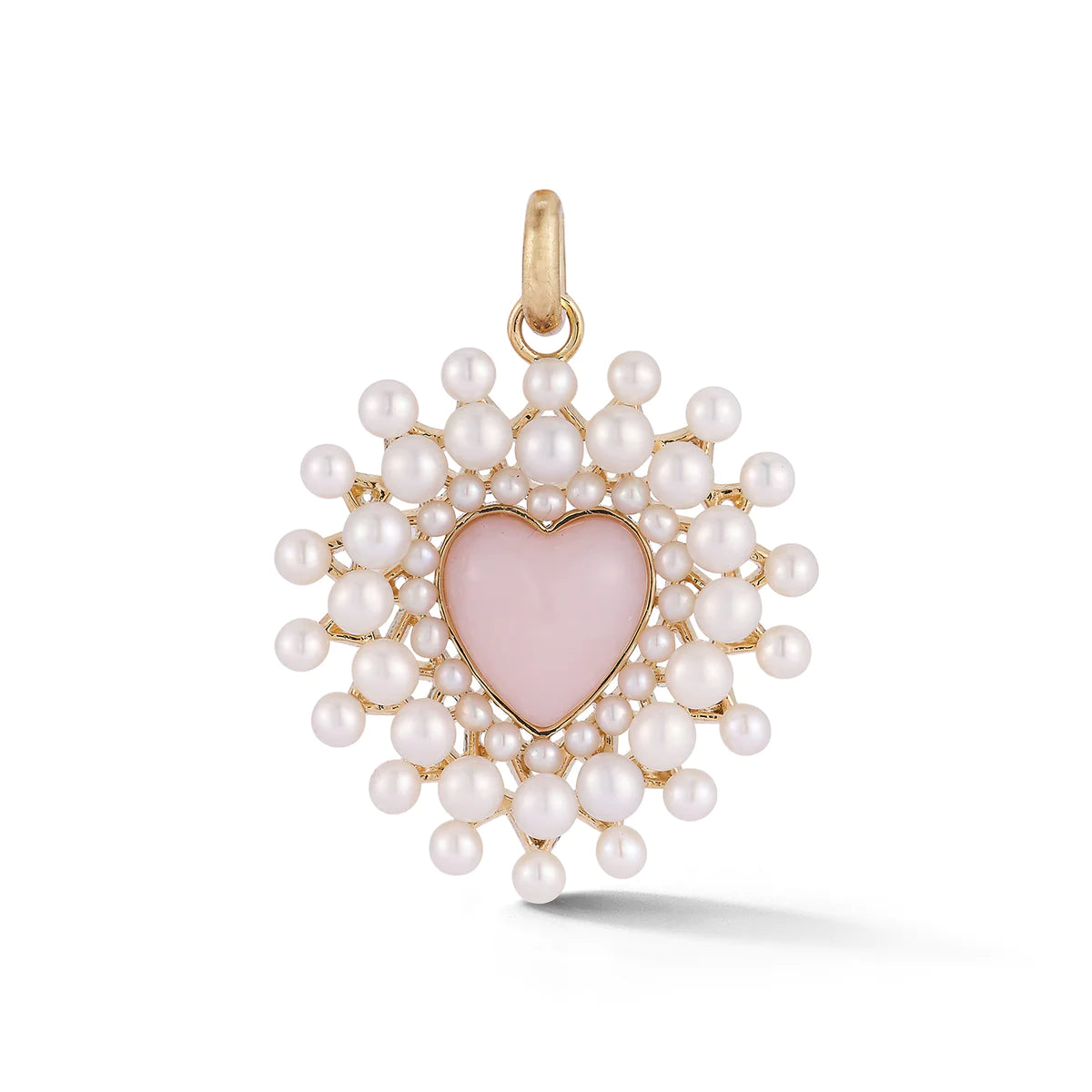 Best Jewelry Sale Prices – Limited-Time Offer Gemstone & Pearl Cluster Juliana Heart Charm