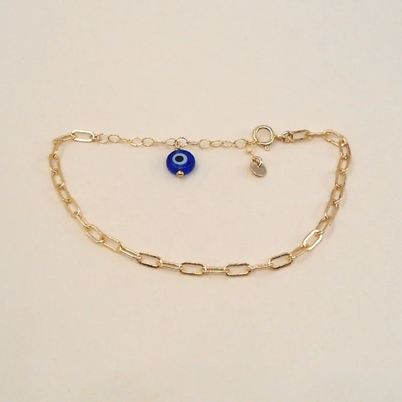 Limited-Time Offer On Premium Jewelry Collections Link Chain w/ Evil Eye & Coin Bracelet Wholesale