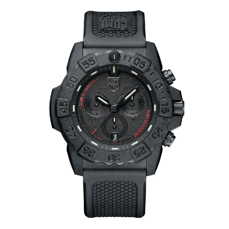 Special Jewelry Deals – Upgrade Your Collection Luminox Navy Seal Chronograph Series "Slow is Smooth, Smooth is Fast" 3581.SIS