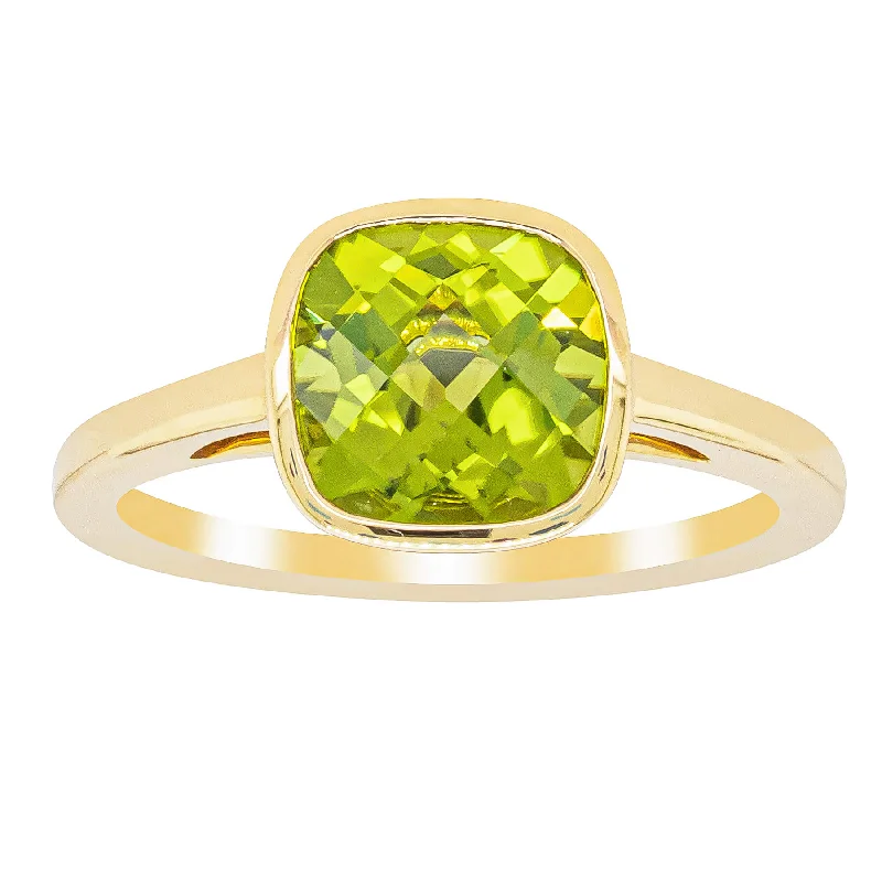 Unlock Unbeatable Jewelry Deals Before They’Re Gone 18ct Yellow Gold Peridot Ring