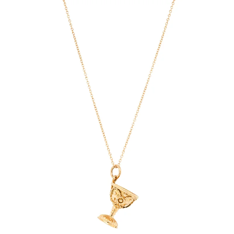 Exclusive Jewelry Sale Event – Shop Now Deja Vu 9ct Yellow Gold Chalice Necklace